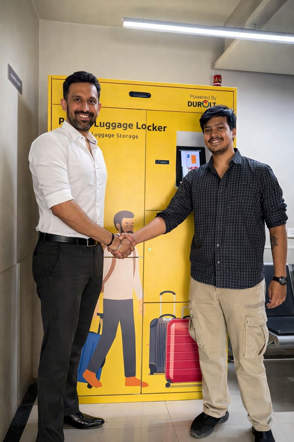 Airattix Partners with Fonzel to Launch Smart Digital Lockers in Ayodhya, Enhancing Pilgrim Convenience.